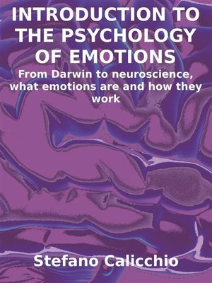 cover image of Introduction to the psychology of emotions